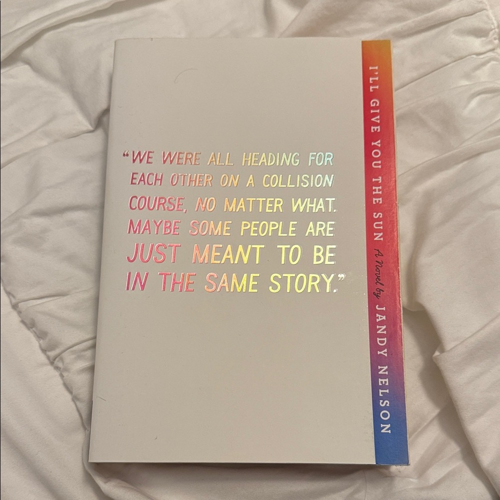 I'll Give You the Sun Book - White Cover